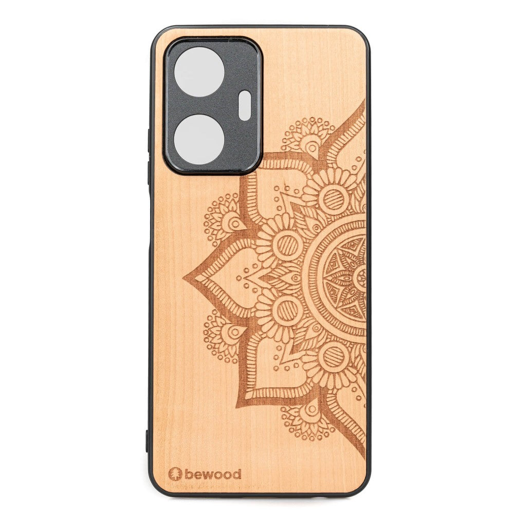 Holzhülle für Realme C55, Bewood Apfelbaum Mandala