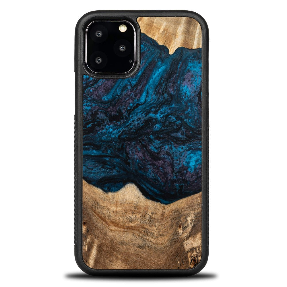 Holzhülle für iPhone 11 Pro, Bewood Unique Planets Neptun