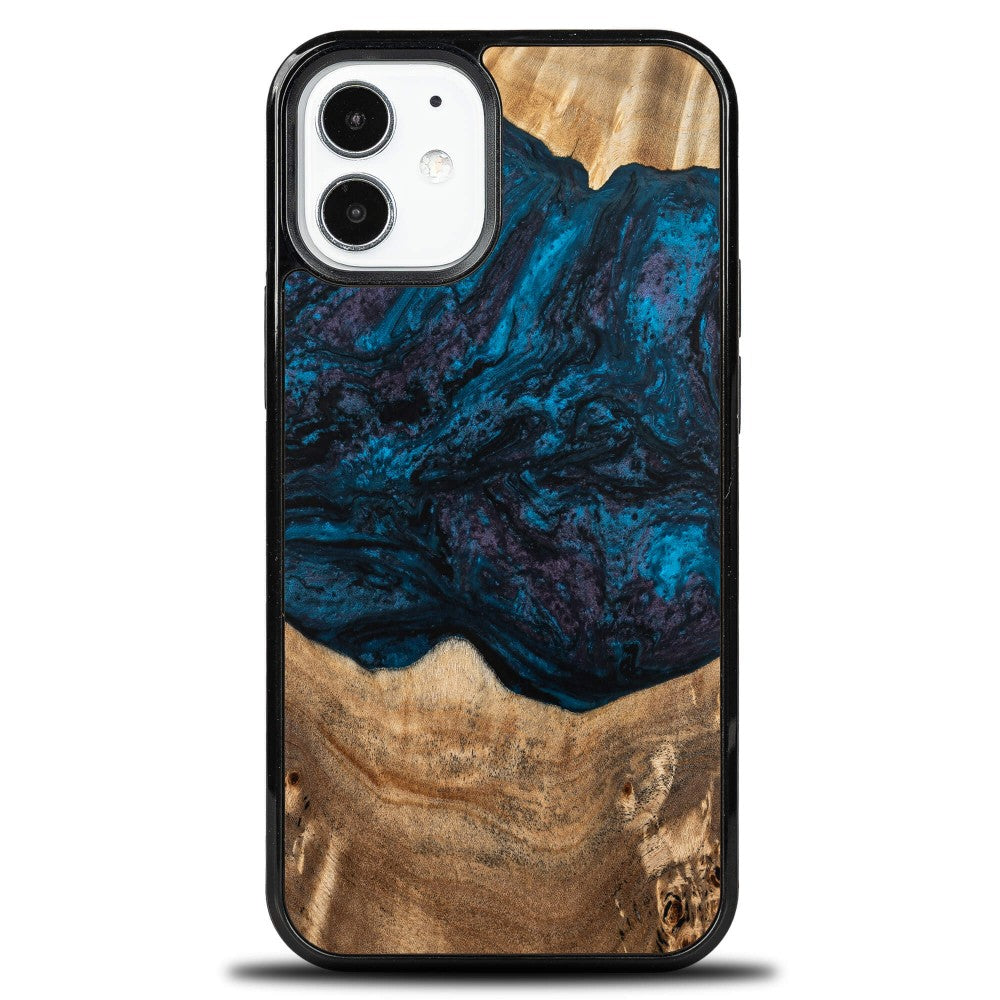 Holzhülle für iPhone 12 Mini, Bewood Unique Planets Neptun