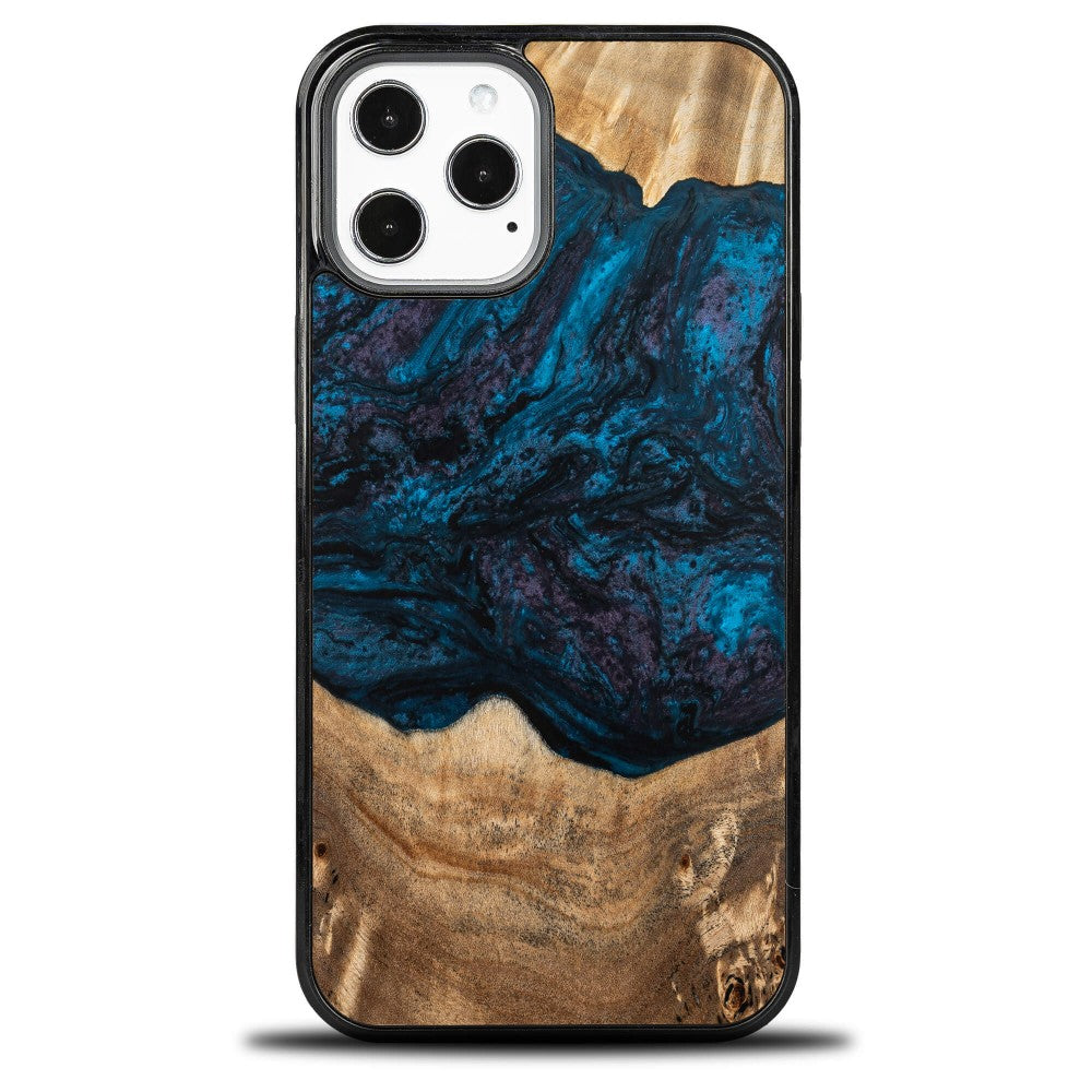 Holzhülle für iPhone 12 Pro Max, Bewood Unique Planets Neptun