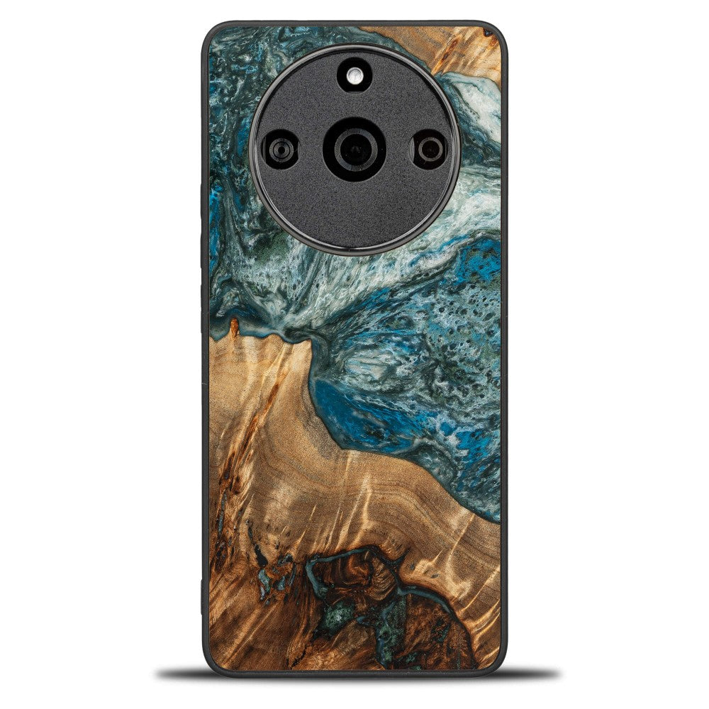 Holzhülle für Realme 11 Pro / 11 Pro+, Bewood Unique Planets Erde