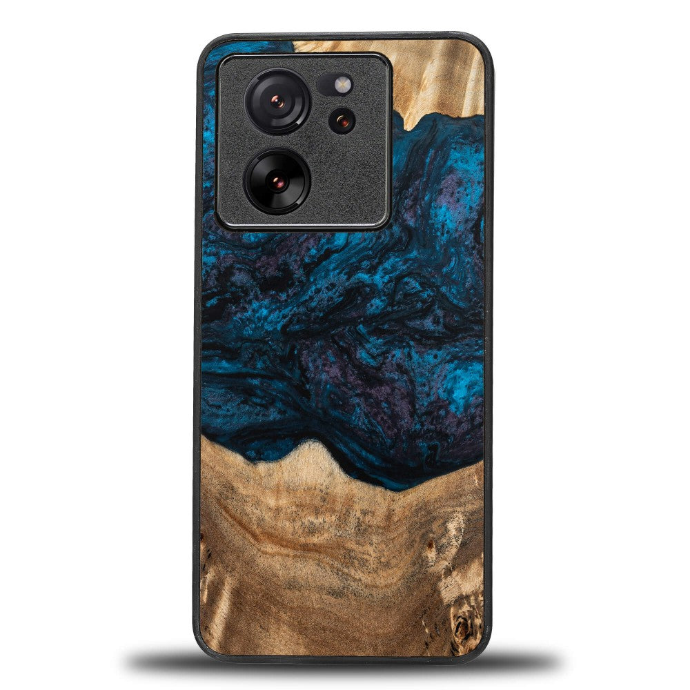 Holzhülle für Xiaomi 13T Pro / 13T, Bewood Unique Planets Neptun