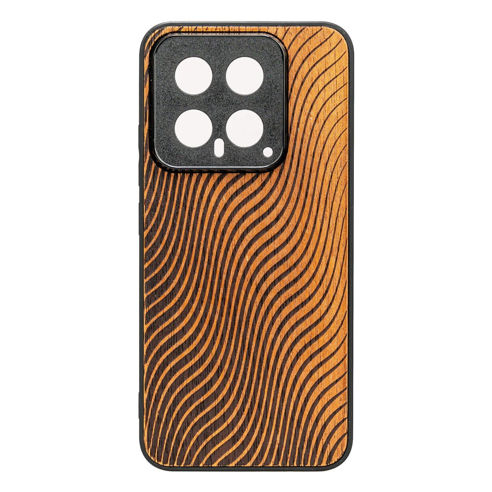 Holzhülle für Xiaomi 14, Bewood Merbauwellen