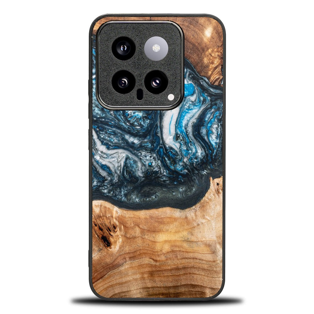 Holzhülle für Xiaomi 14, Bewood Unique Planets Erde