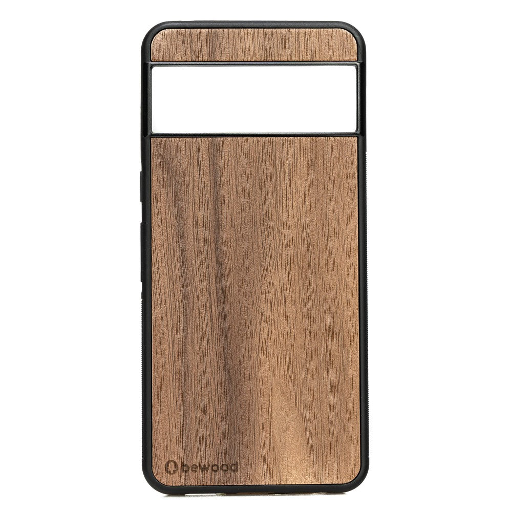 Holzhülle für Google Pixel 8, Bewood Amerikanischer Nussbaum