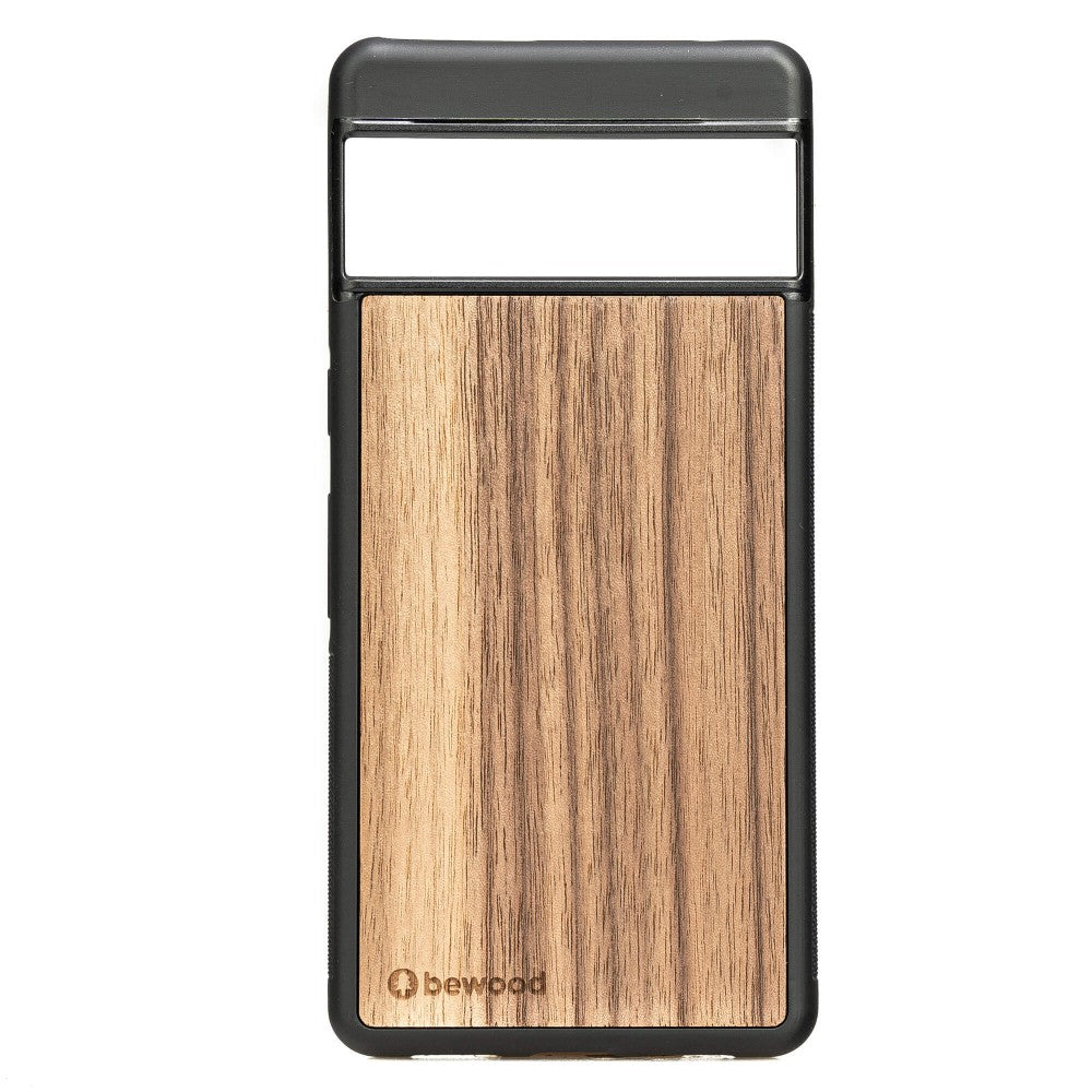 Holzhülle für Google Pixel 7, Bewood Amerikanischer Nussbaum