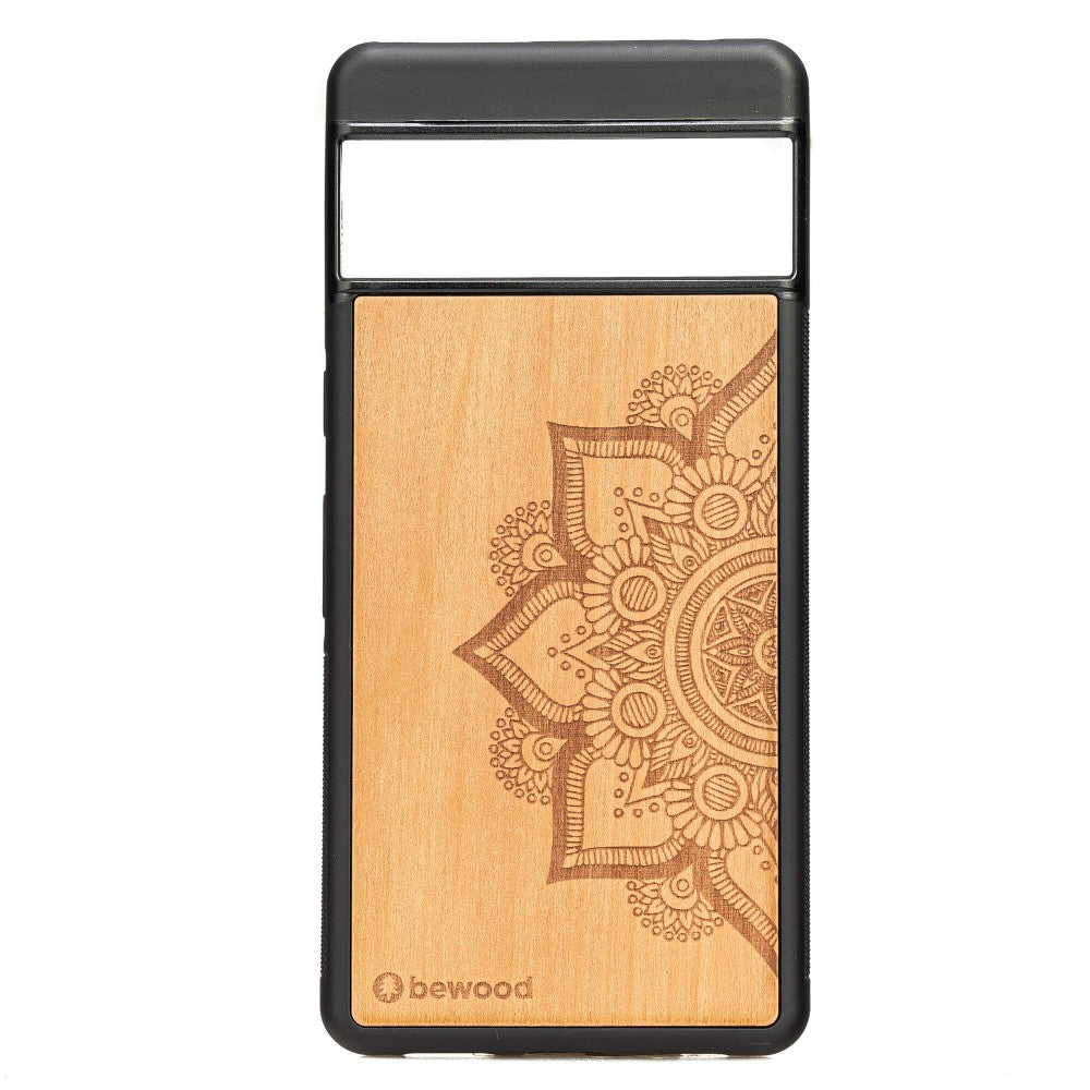 Holzhülle für Google Pixel 7, Bewood Apfelbaum Mandala