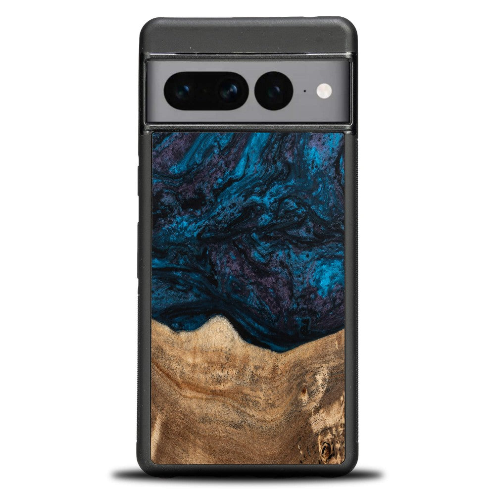 Holzhülle für Google Pixel 7, Bewood Unique Planets Neptun