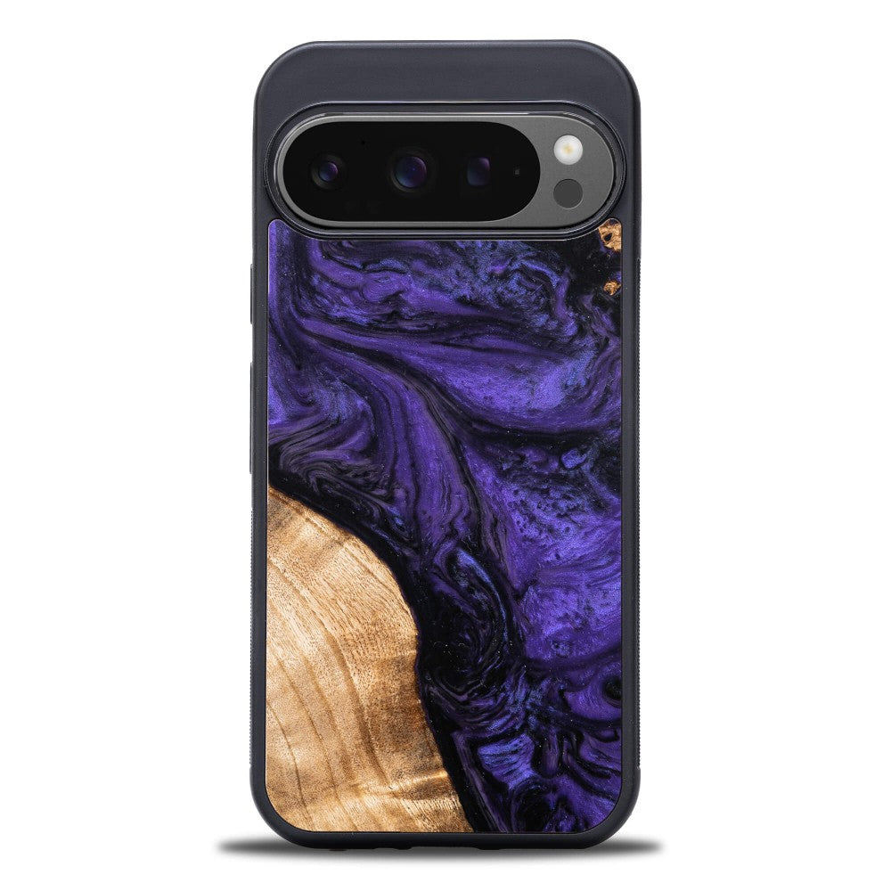 Holzhülle für Google Pixel 9 / 9 Pro, Bewood Unique Violet