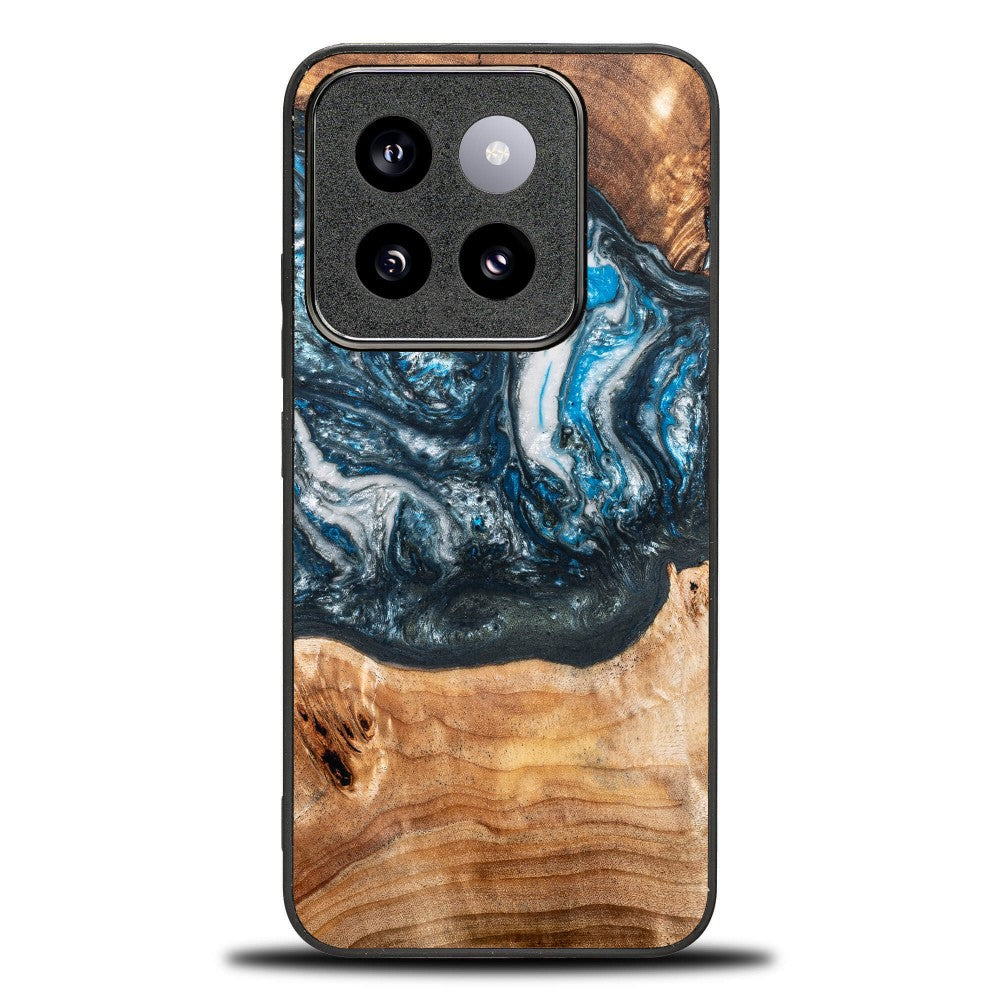 Holzhülle für Xiaomi 14T Pro, Bewood Unique Planets Erde