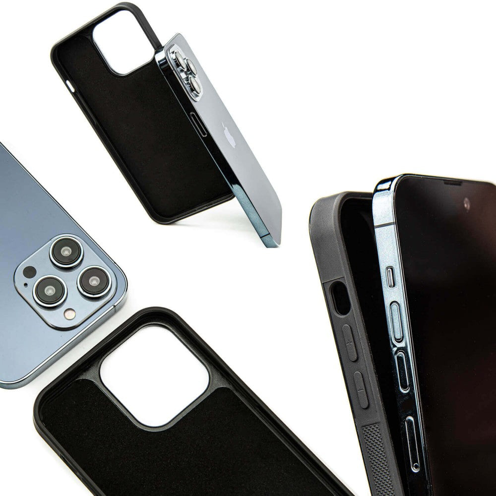Holzhülle für iPhone 15 Plus, Bewood Amerikanischer Nussbaum MagSafe