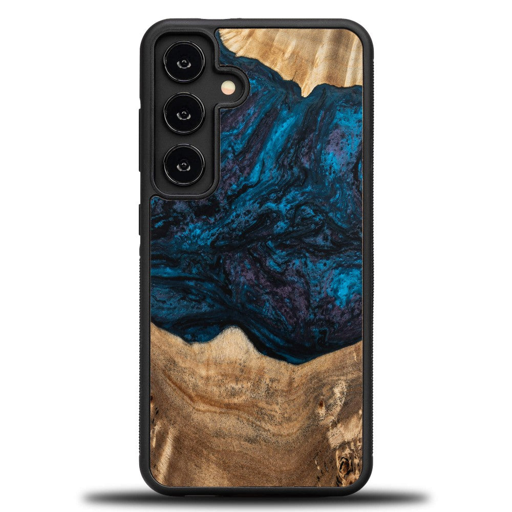 Holzhülle für Galaxy S25, Bewood Unique Planets Neptun