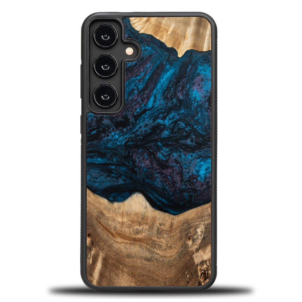 Holzhülle für Galaxy S25 Plus, Bewood Unique Planets Neptun