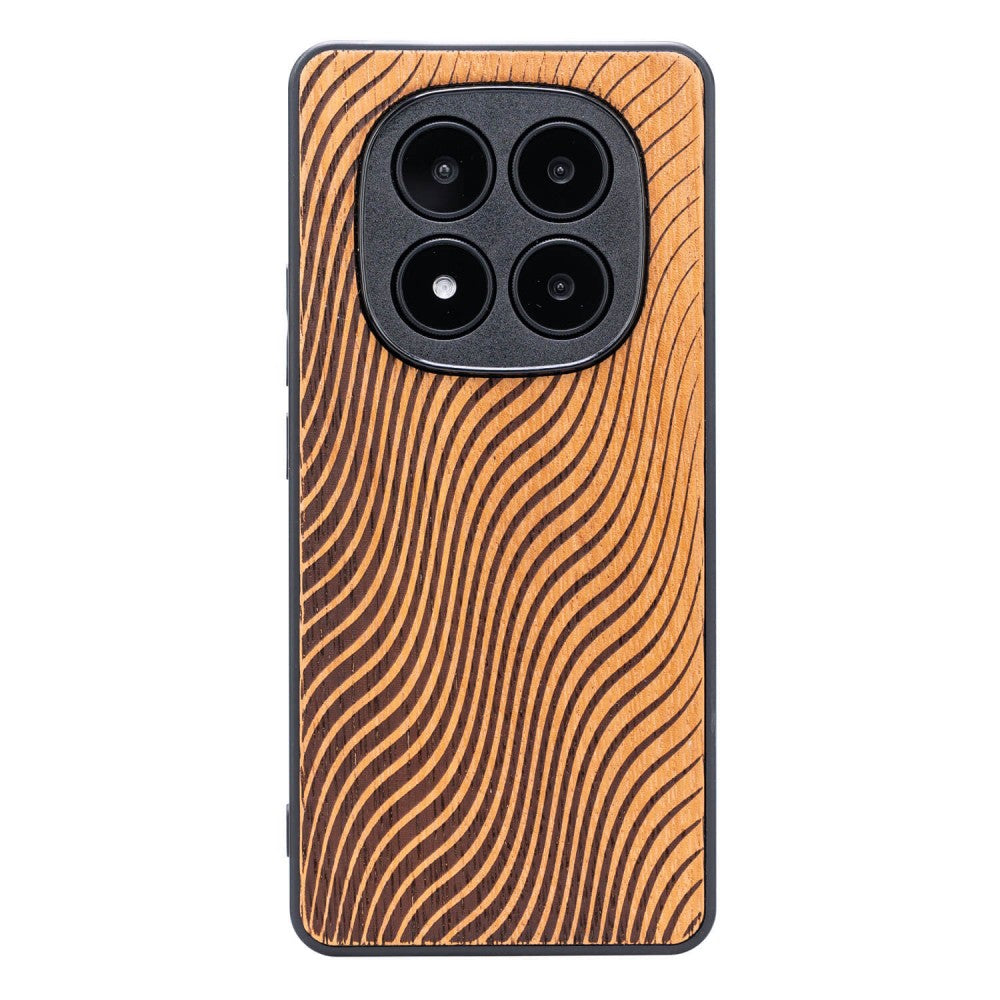 Holzhülle für Xiaomi Redmi Note 14 Pro 5G / Xiaomi Poco X7, Bewood Merbauwellen