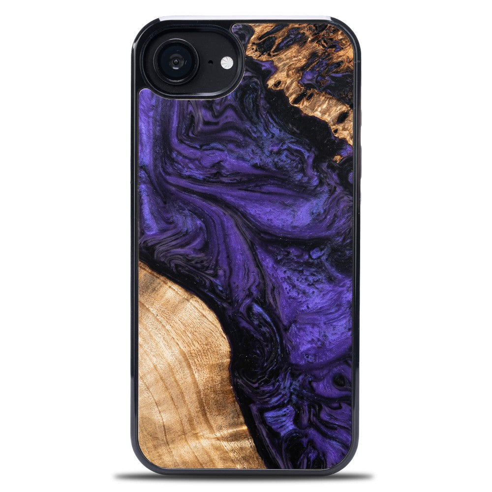 Holzhülle für iPhone 17e / 16e, Bewood Unique Violet