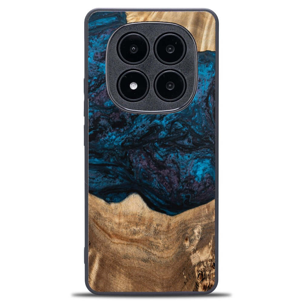 Holzhülle für Xiaomi Redmi Note 14 Pro Plus 5G, Bewood Unique Planets Neptun