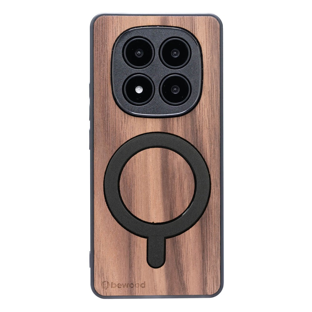 Holzhülle für Xiaomi Redmi Note 14 Pro Plus 5G, Bewood Amerikanischer für MagSafe
