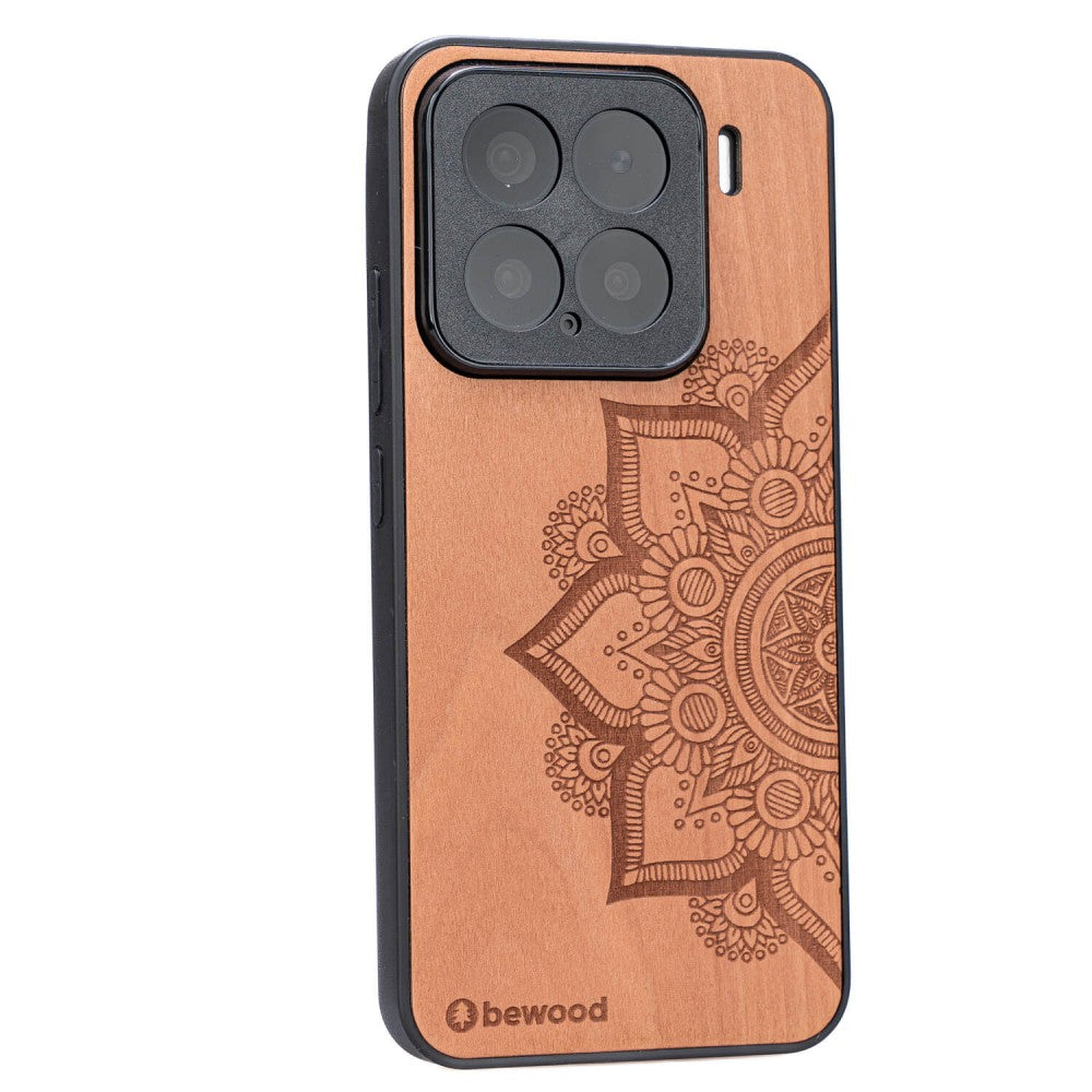 Holzhülle für Xiaomi 15, Bewood Apfelbaum Mandala
