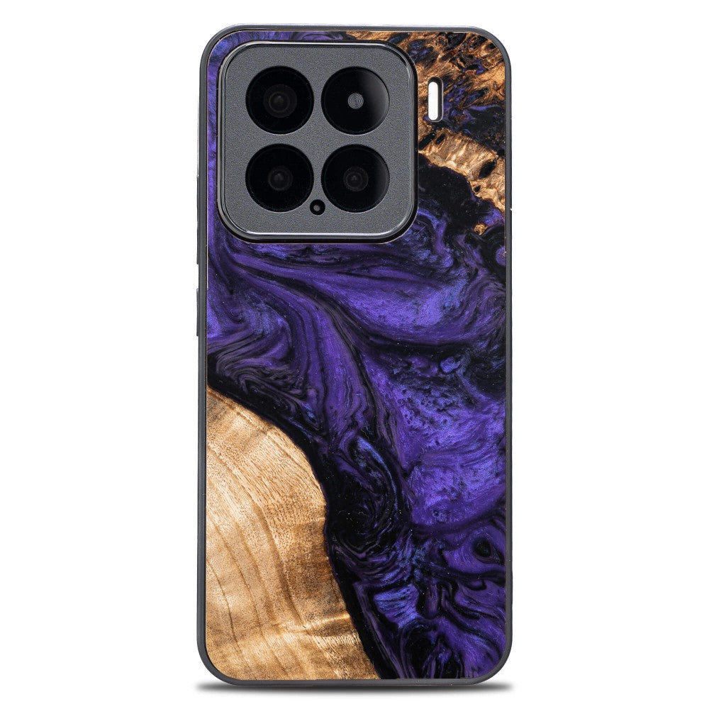 Holzhülle für Xiaomi 15, Bewood Unique Violet