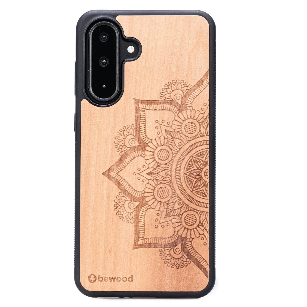Holzhülle für Galaxy A26 5G, Bewood Apfelbaum Mandala