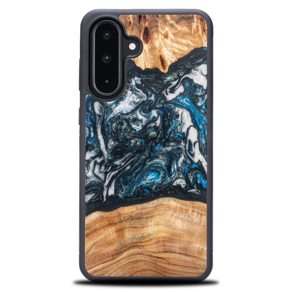 Holzhülle für Galaxy A56 5G, Bewood Unique Planets Erde
