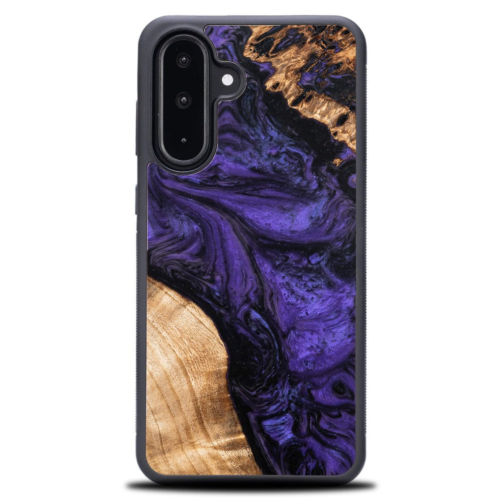 Holzhülle für Galaxy A26 5G, Bewood Unique Violet