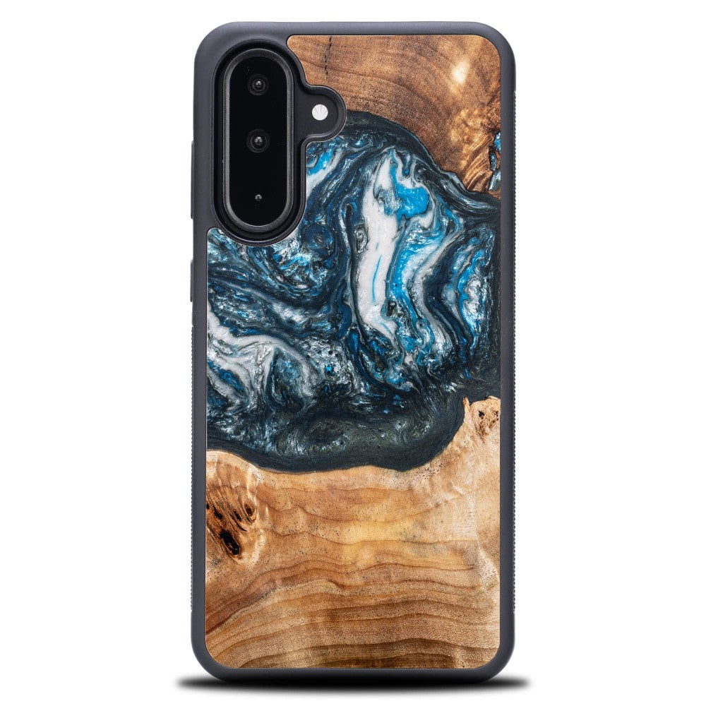 Holzhülle für Galaxy A26 5G, Bewood Unique Planets Erde