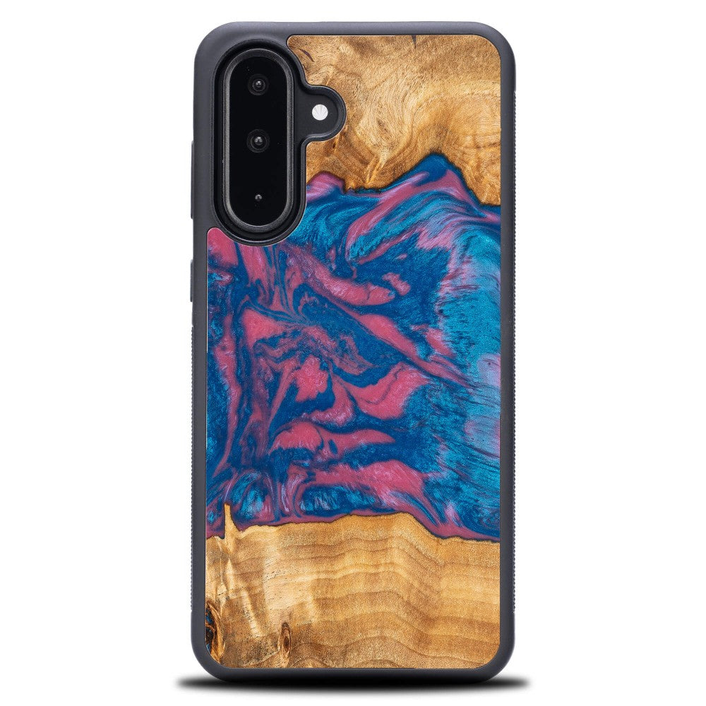 Holzhülle für Galaxy A26 5G, Bewood Unique Neons Vegas