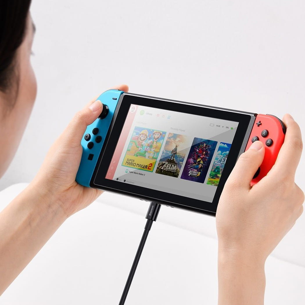 Kabel Baseus Superior 100W 5A USB-C für USB-C 1m, Schwarz