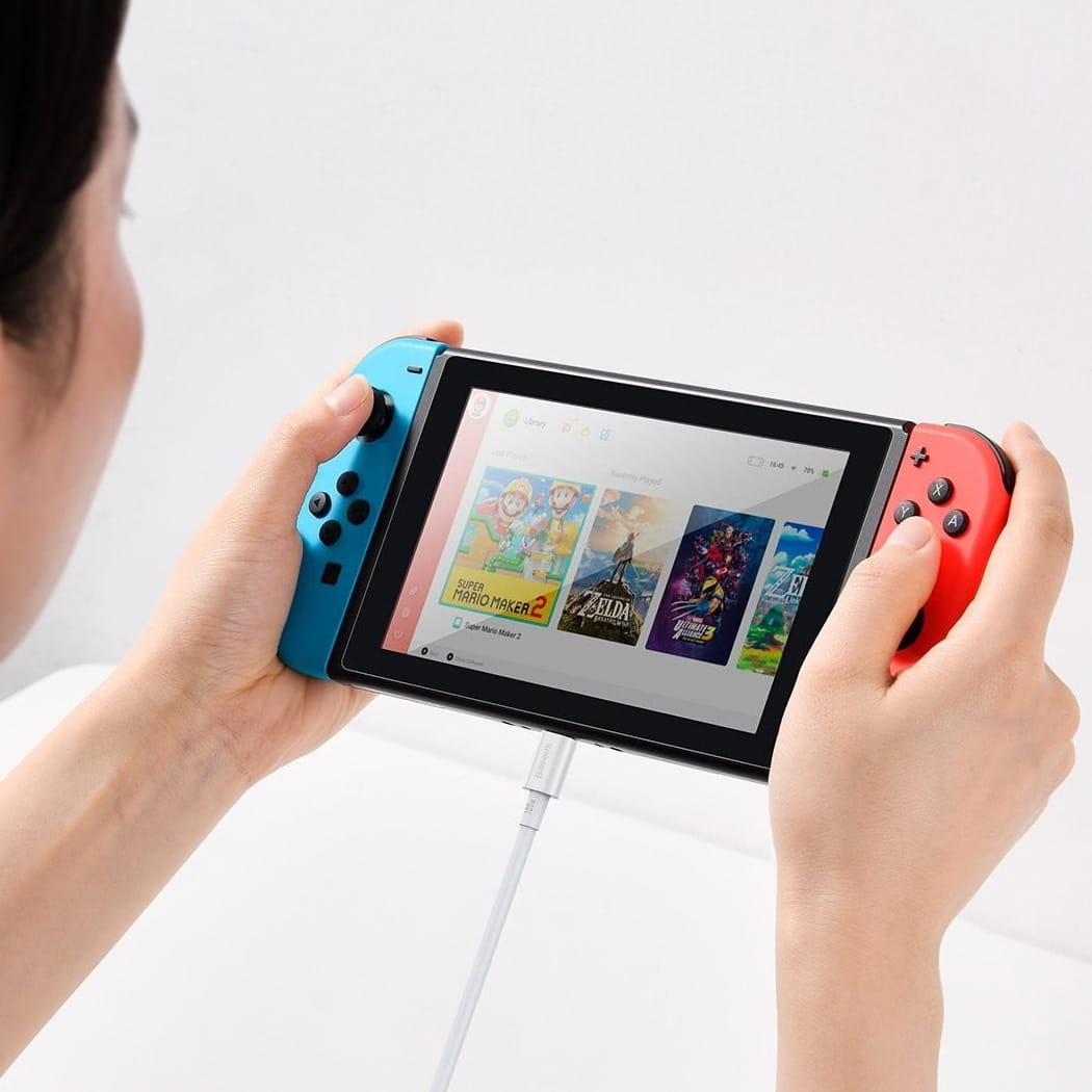 Kabel Baseus Superior 100W 5A USB-C für USB-C 1m, Weiß