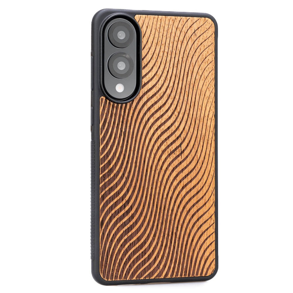 Holzhülle für Galaxy S25 Edge, Bewood Merbauwellen