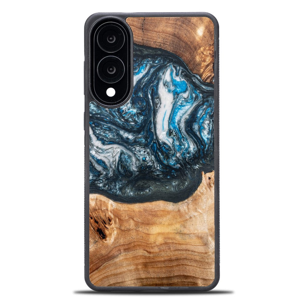 Holzhülle für Galaxy S25 Edge, Bewood Unique Planets Erde