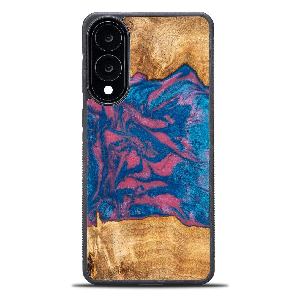 Holzhülle für Galaxy S25 Edge, Bewood Unique Neons Vegas