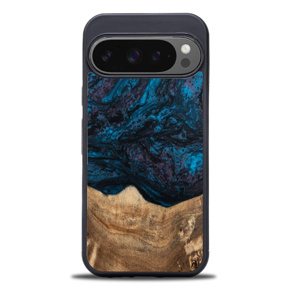 Holzhülle für Google Pixel 10 / Google Pixel 10 Pro, Bewood Unique Planets Neptun