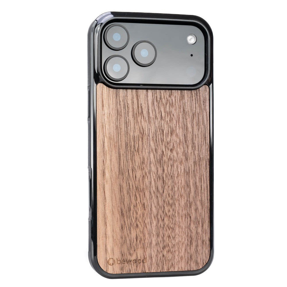 Holzhülle für iPhone 17 Pro Max, Bewood Amerikanischer Nussbaum