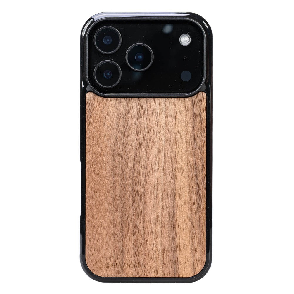 Holzhülle für iPhone 17 Pro, Bewood Amerikanischer Nussbaum