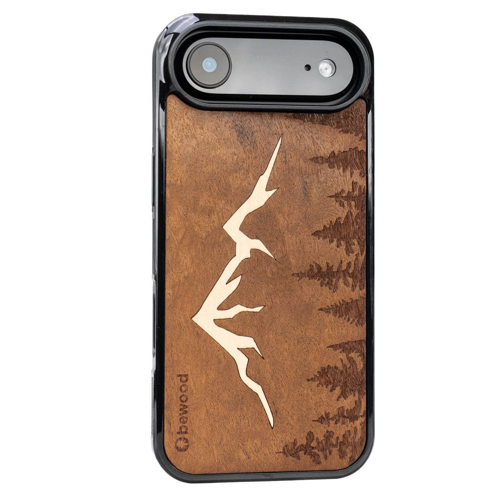 Holzhülle für iPhone Air, Bewood Imbuia-Gebirge