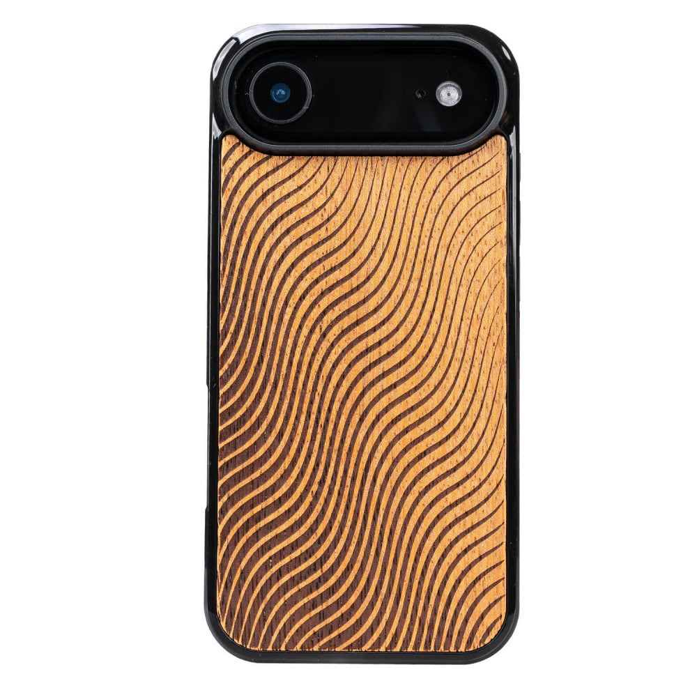 Holzhülle für iPhone Air, Bewood Merbauwellen