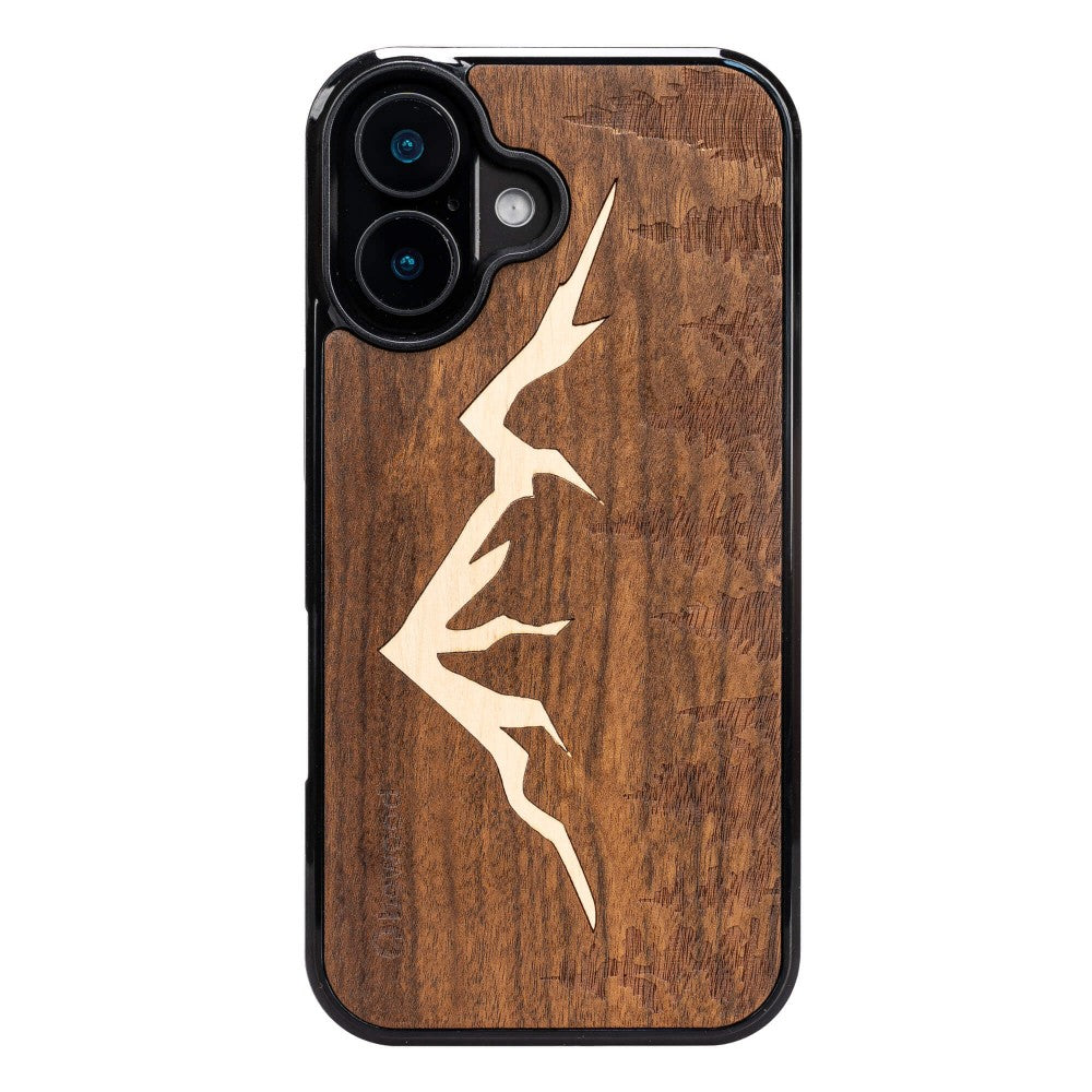 Holzhülle für iPhone 17, Bewood Imbuia-Gebirge