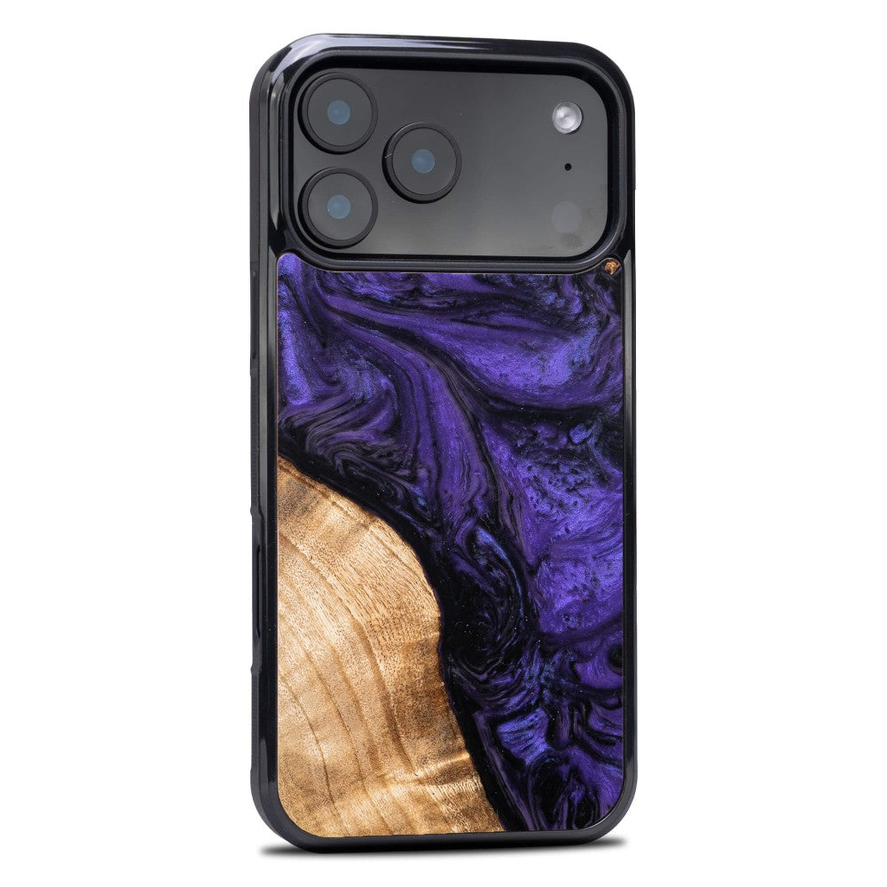 Holzhülle für iPhone 17 Pro Max, Bewood Unique Violet
