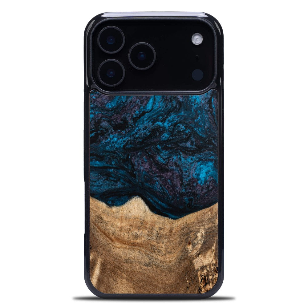 Holzhülle für iPhone 17 Pro Max, Bewood Unique Planets Neptun