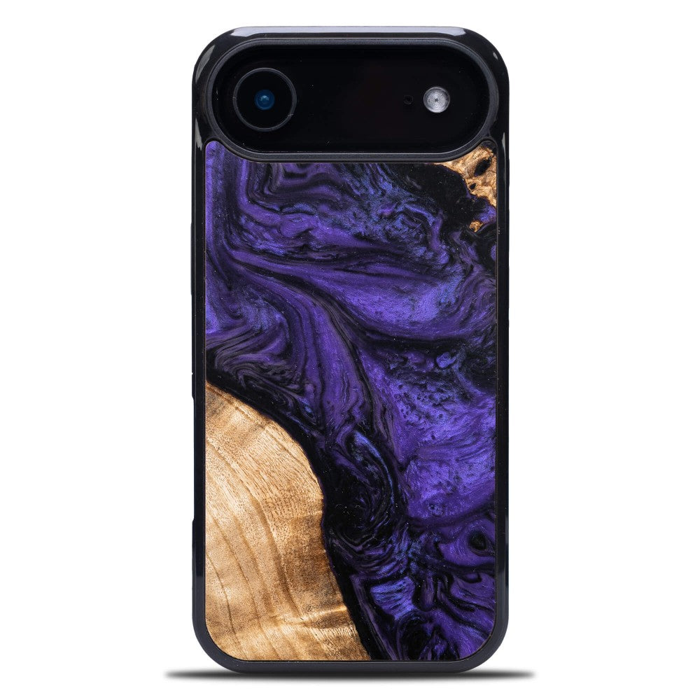 Holzhülle für iPhone Air, Bewood Unique Violet
