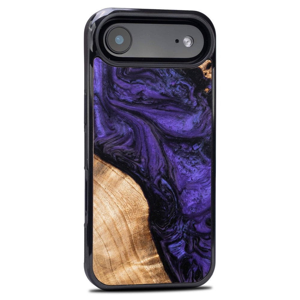Holzhülle für iPhone Air, Bewood Unique Violet