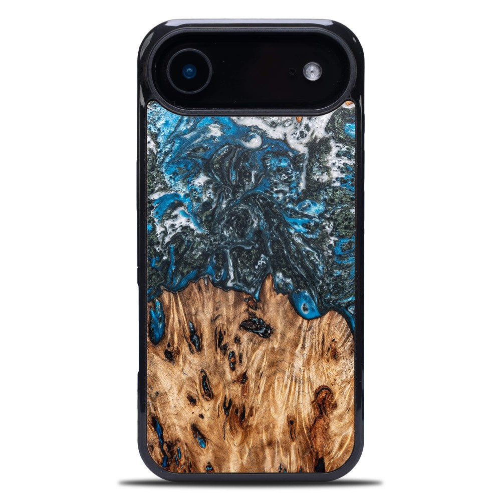 Holzhülle für iPhone Air, Bewood Unique Planets Erde