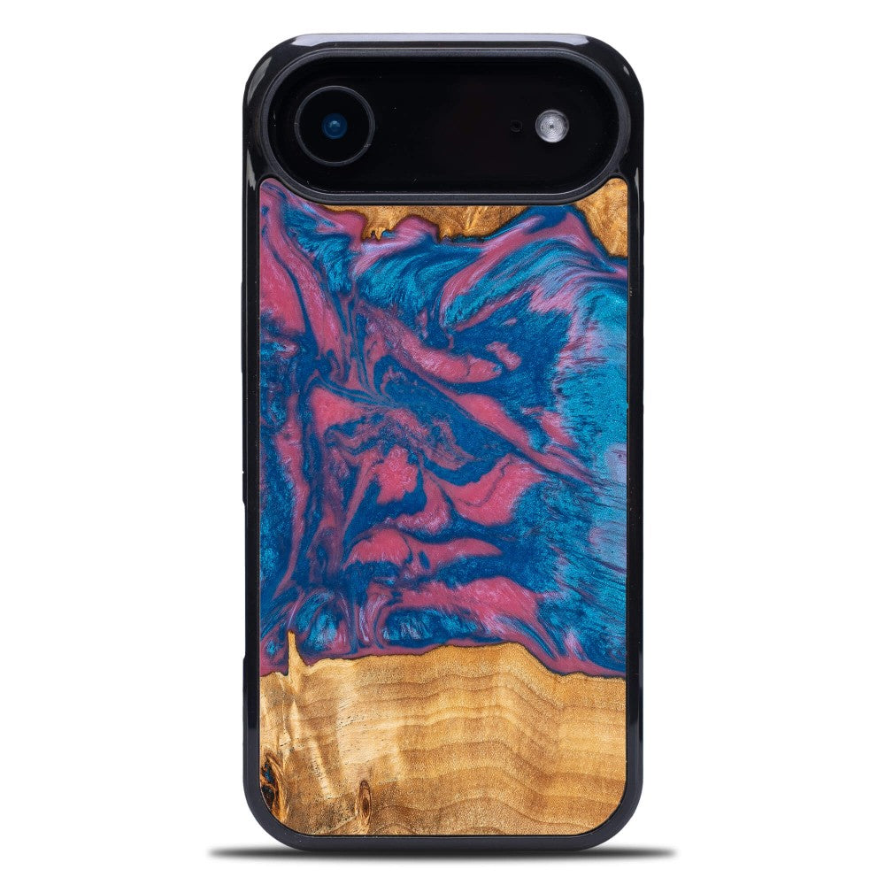 Holzhülle für iPhone Air, Bewood Unique Neons Vegas