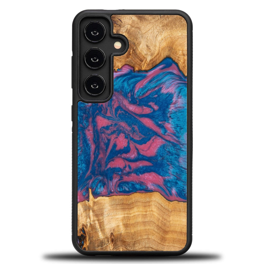 Holzhülle für Galaxy S25 FE, Bewood Unique Neons Vegas
