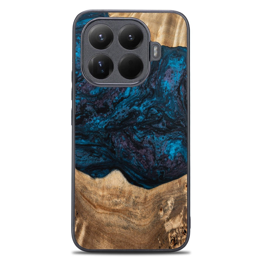 Holzhülle für Xiaomi 15T Pro, Bewood Unique Planets Neptun