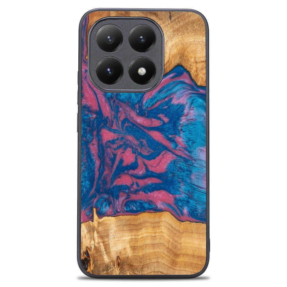 Holzhülle für Xiaomi 15T, Bewood Unique Neons Vegas