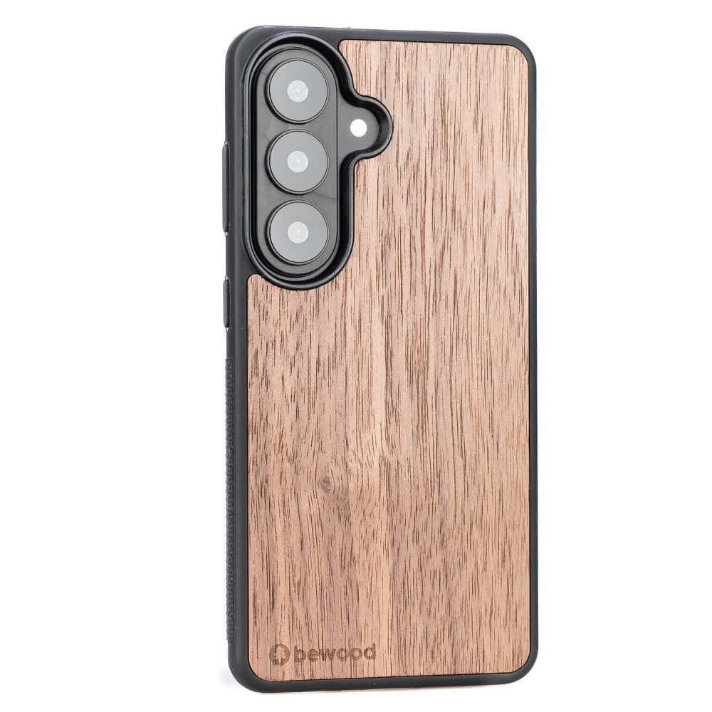 Holzhülle für Galaxy S26, Bewood Amerikanischer Nussbaum