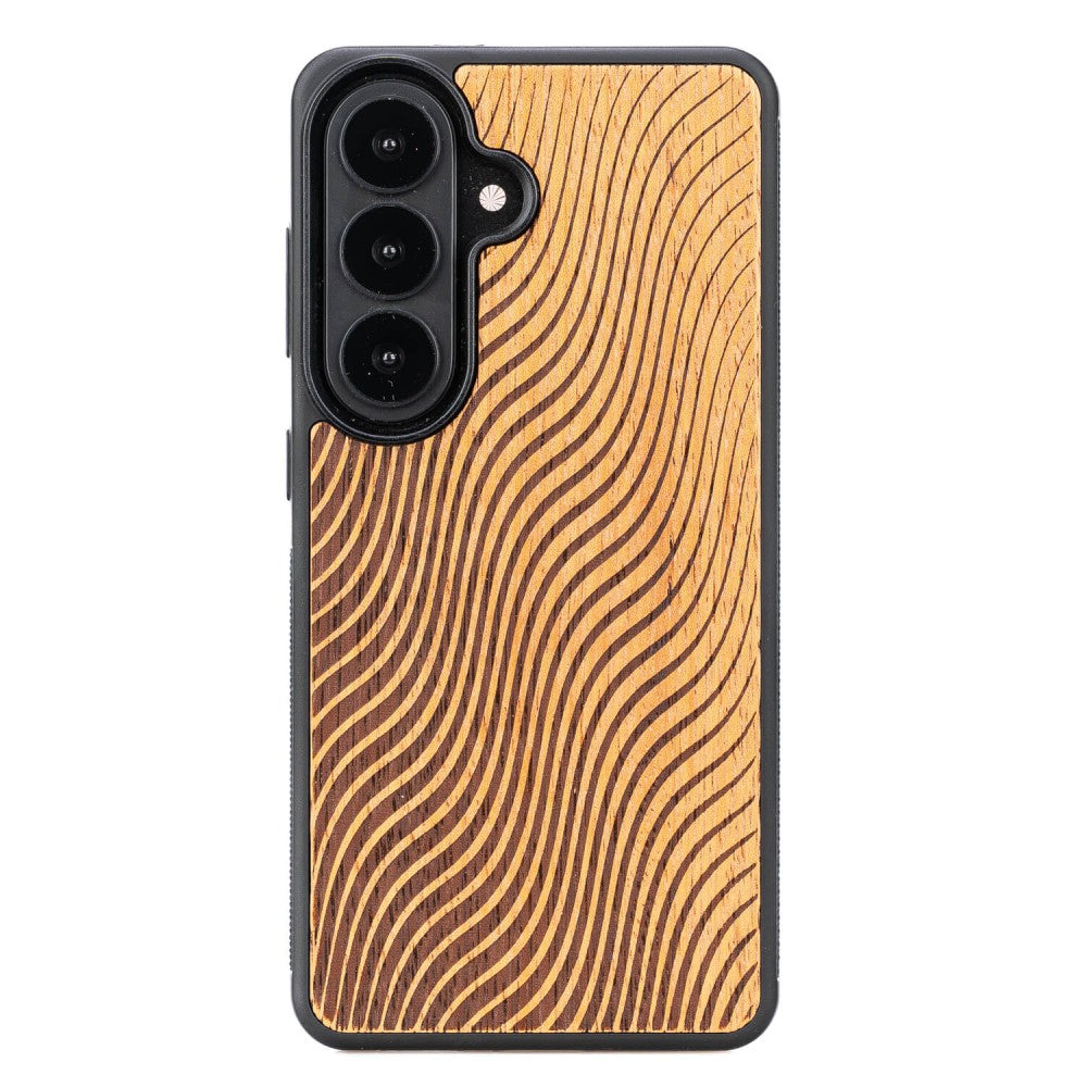 Holzhülle für Galaxy S26 Plus, Bewood Merbauwellen